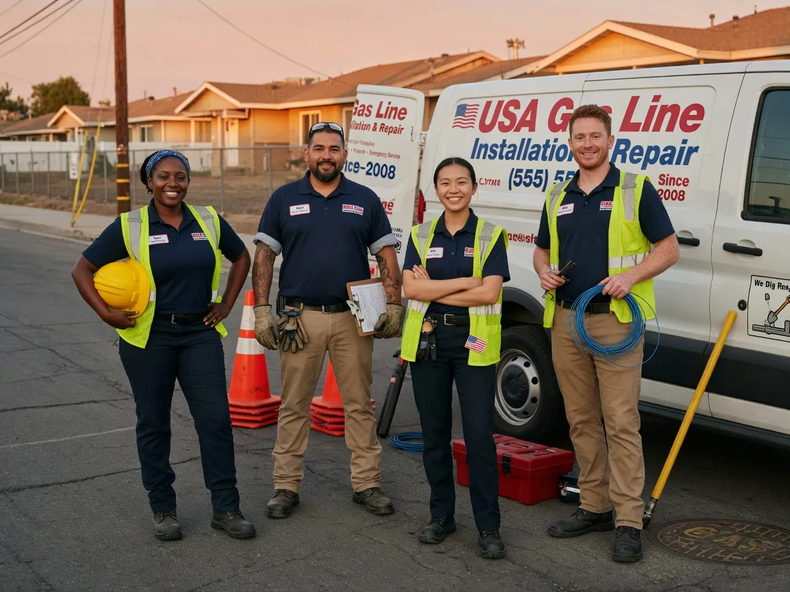 Gas Line Installation company in Kennard, TX